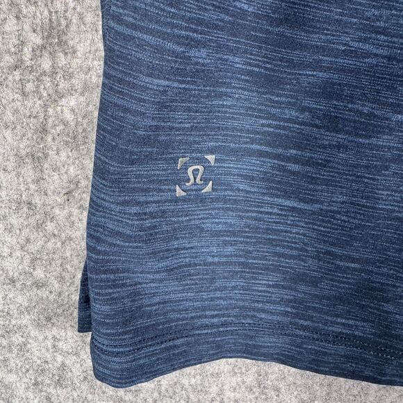 Lululemon Athletic Shorts Mens Medium 30x9 Blue Heather Lightweight Unlined - Picture 11 of 13
